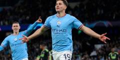 Con gol de Julián Álvarez, Manchester City goleó al Real Madrid y es finalista de la Champions League