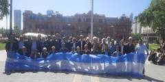 Escasa concurrencia en la convocatoria de la Sociedad Rural a Plaza de Mayo