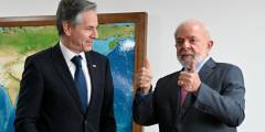 Lula da Silva recibió a Antony Blinken en plena crisis de Brasil con Israel