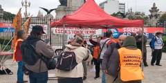 “Robar a los jubilados es un crimen social”, organizaciones de jubilados instalaron una carpa frente al Congreso