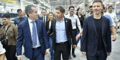 Kicillof se diferencia de Milei y arma una ronda de negocios para exportar a la región