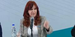 Cristina trató de “lunático y mentiroso” a Milei 