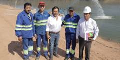 La gestión Sáenz finalizó con fondos propios la obra civil del alteo en dique El Limón, departamento San Martín