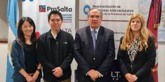 El Presidente de ProSalta recibió a autoridades de la Agencia Japonesa de Comercio Exterior (JETRO)