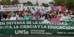 La posición de los legisladores salteños ante el veto al financiamiento universitario 