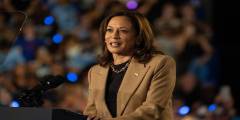 Kamala Harris arremete contra Trump por sugerir uso de Fuerzas Armadas contra enemigos internos