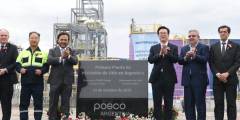 Sáenz inauguró en Salta la primera planta comercial de producción de hidróxido de litio del país