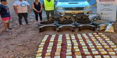 Imputación y prisión preventiva para una pareja detenida con 58 kilos de cocaína ocultos en las ruedas de una camioneta