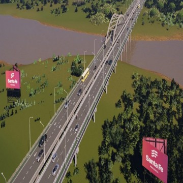 Santa Fe licita la construcción del nuevo puente Santa Fe-Santo Tomé