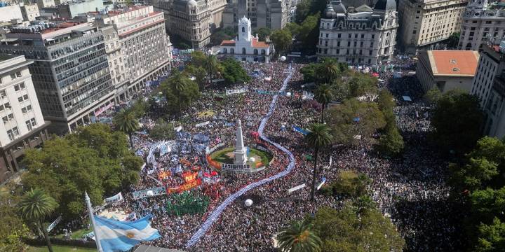 Masiva movilización por el Día Nacional de la Memoria