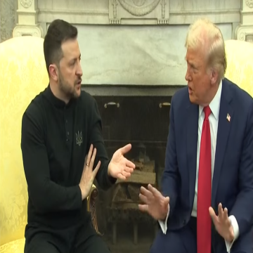 Acalorada discusión entre Trump y Zelenski sobre la guerra en Ucrania