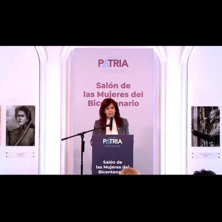 Cristina Fernández: “Estamos ante una fuerza política que tiene un problema con las mujeres”