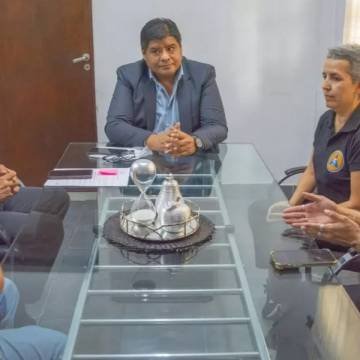 Defensa Civil y el municipio de Salvador Mazza planificaron acciones preventivas