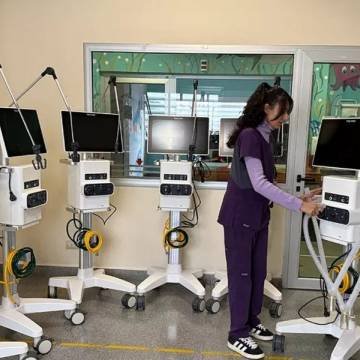 El hospital Materno Infantil fortalece su capacidad de atención con la incorporación de nuevos respiradores