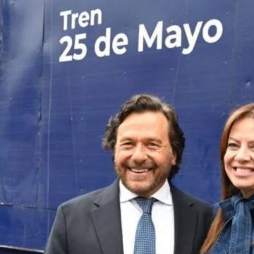 Sáenz y Pettovello pusieron en marcha el Tren 25 de Mayo en Salta: “Trabajamos juntos para acercar servicios a nuestra gente”