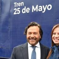 Sáenz y Pettovello pusieron en marcha el Tren 25 de Mayo en Salta: “Trabajamos juntos para acercar servicios a nuestra gente”