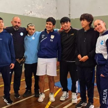 La Selección Nacional Juvenil de Fútbol para Ciegos concentra y entrena en Salta