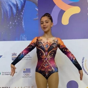 La salteña Tiziana Flores representará al país en un selectivo internacional de gimnasia aeróbica