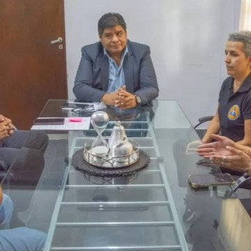 Defensa Civil y el municipio de Salvador Mazza planificaron acciones preventivas