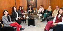 Sáenz se reunió con mujeres representantes de instituciones y diferentes espacios políticos