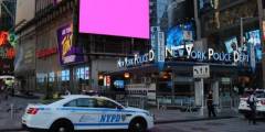 Amenaza de bomba en Nueva York: evacuaron Times Square
