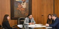 El Gobernador recibió a grupo inversor estadounidense interesado en desarrollar un proyecto inmobiliario residencial en Salta