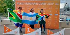 Una salteña ganó una medalla de oro en los Juegos Mundiales de Trasplantados en Alemania