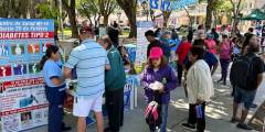 Más de 200 personas participaron en la feria de salud por el mes de la diabetes