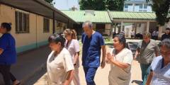 Tartagal: Mangione recorrió el hospital para fiscalizar servicios y dialogar con la comunidad