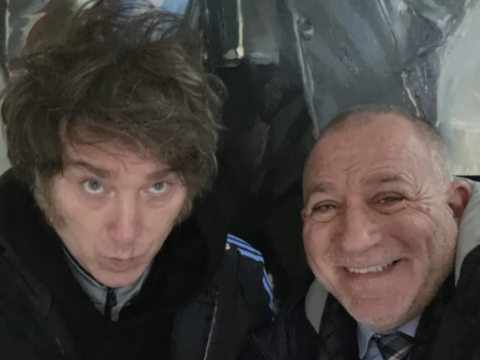 Tras el distanciamiento de Macri, Milei cenó milanesas con Luis Juez en la quinta de Olivos
