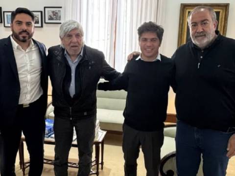 Kicillof ratifica su alianza con la CGT