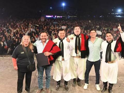 Con música y tradición, Sáenz junto al pueblo de Orán celebró los 231 años de la ciudad
