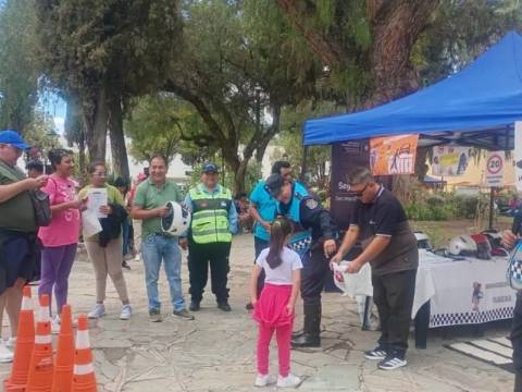 Jornada de concientización sobre seguridad vial en Cachi