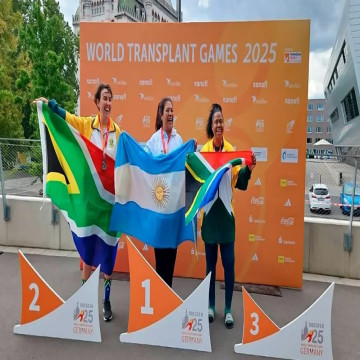Una salteña ganó una medalla de oro en los Juegos Mundiales de Trasplantados en Alemania